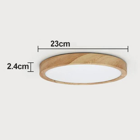 Plafon de Teto Wooden Led