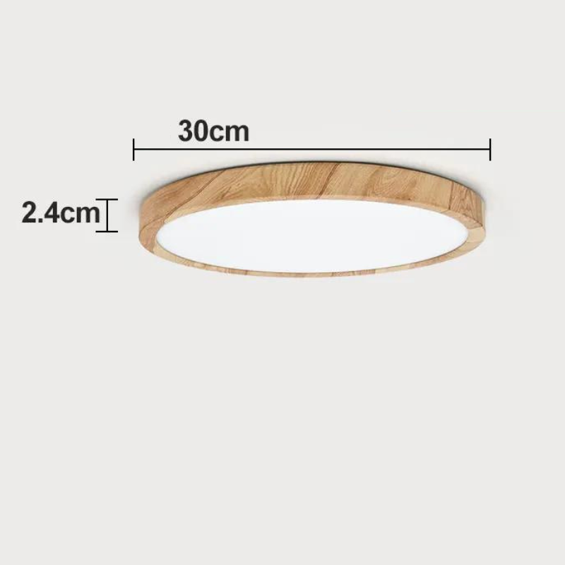 Plafon de Teto Wooden Led