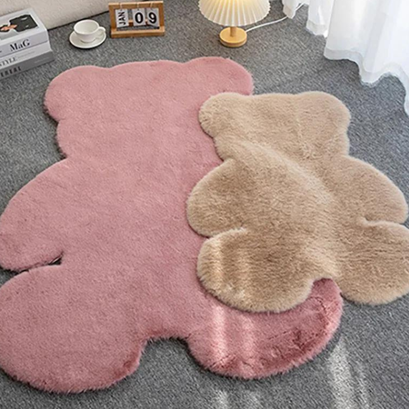 Tapete Para Quarto Pelúcia Formato de Urso