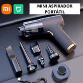 Mini aspirador portátil para carro