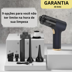 Mini aspirador portátil para carro