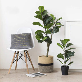 Vaso Para Planta em Tecido Decorativo