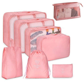 Conjunto 8 Bolsas Organizadoras Impermeável